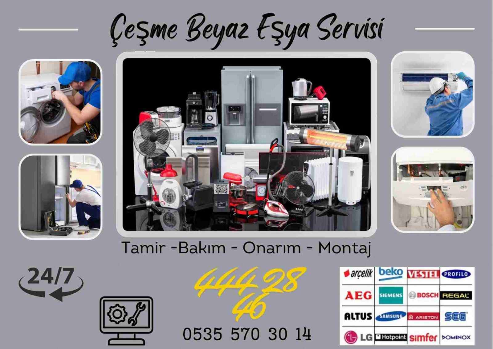 Çeşme Beyaz Eşya Servisi