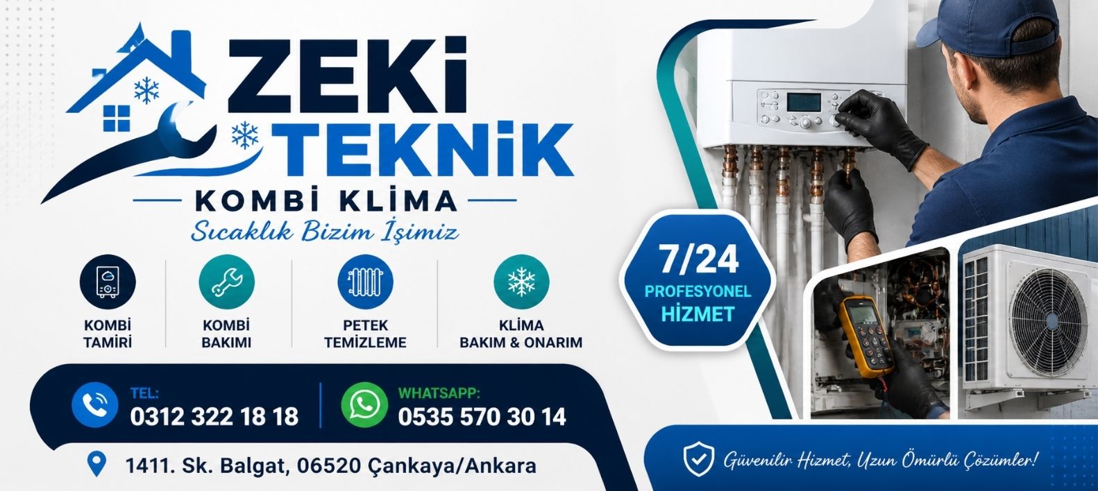 Balgat Kombi Servisi
